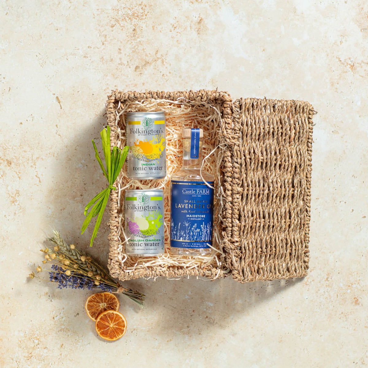 LAVENDER GIN HAMPER (MEDIUM)