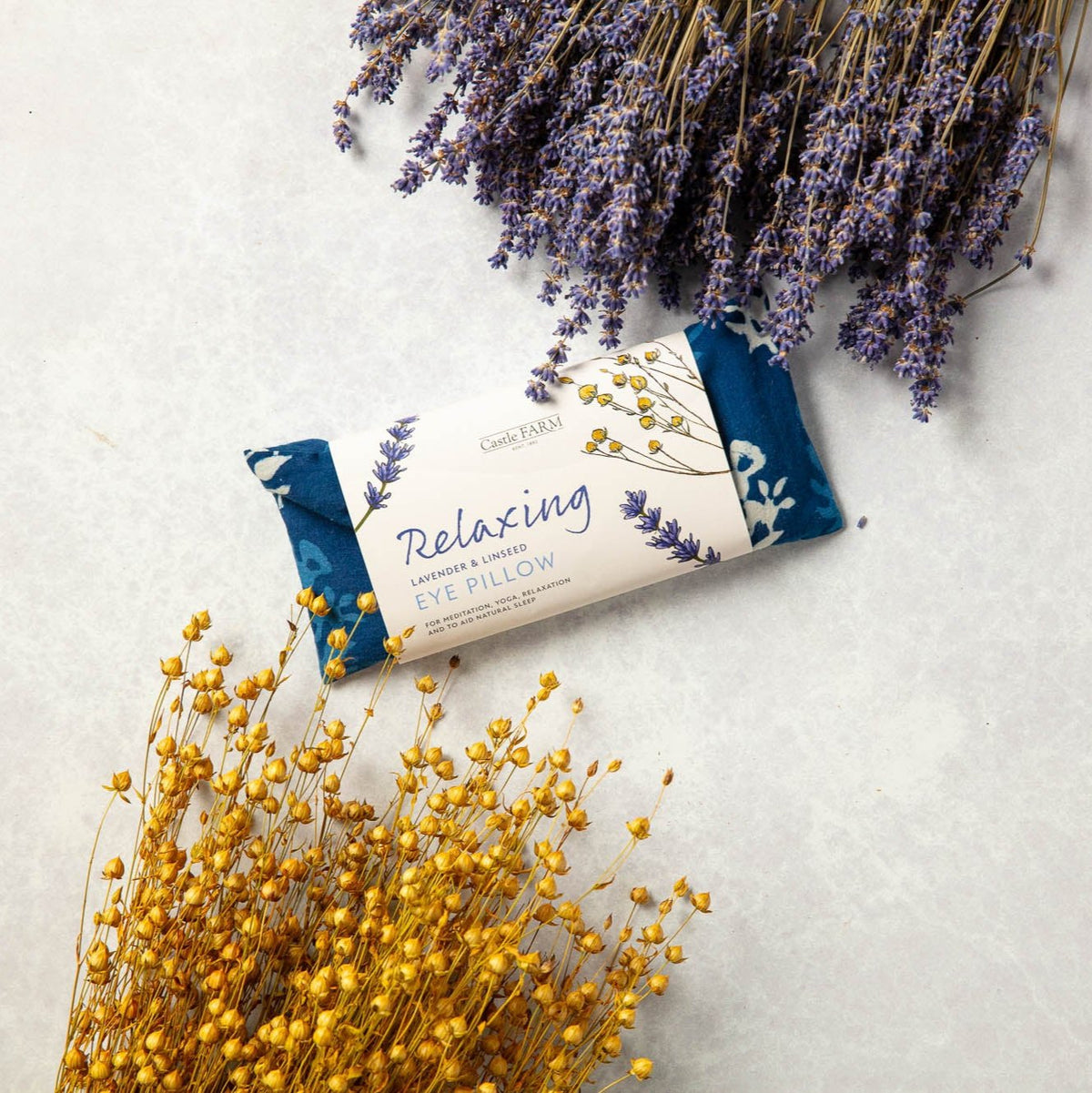 EYE PILLOW - LAVENDER &amp; LINSEED