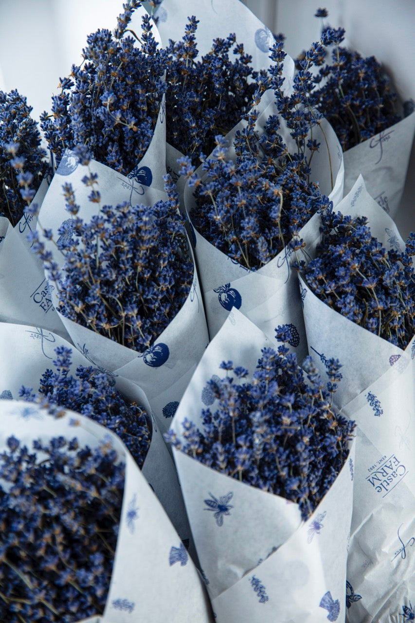 DRIED LAVENDER BUNCHES AS A GIFT