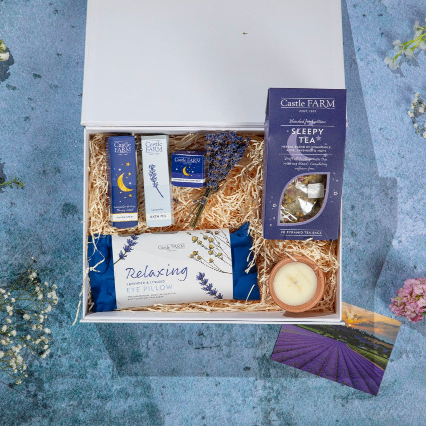 THE ULTIMATE LAVENDER SLEEP HAMPER