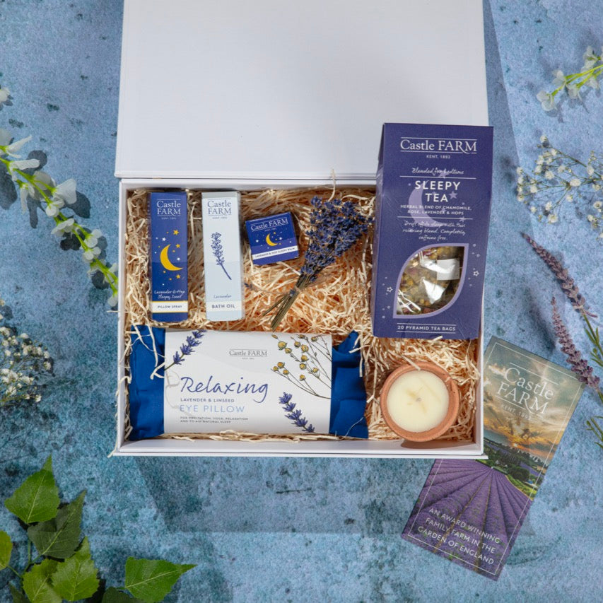 THE ULTIMATE LAVENDER SLEEP HAMPER