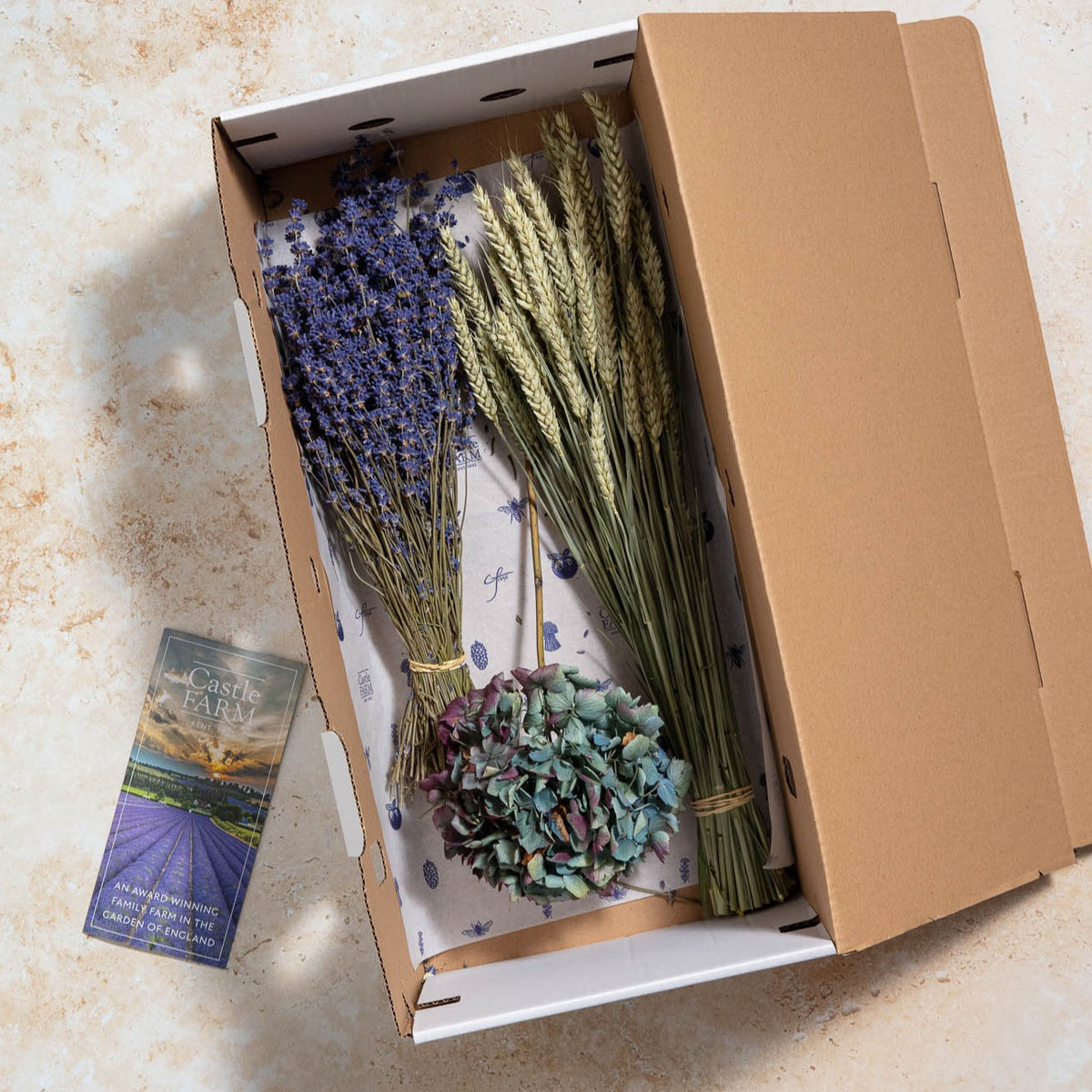 DRIED FLOWER BOX